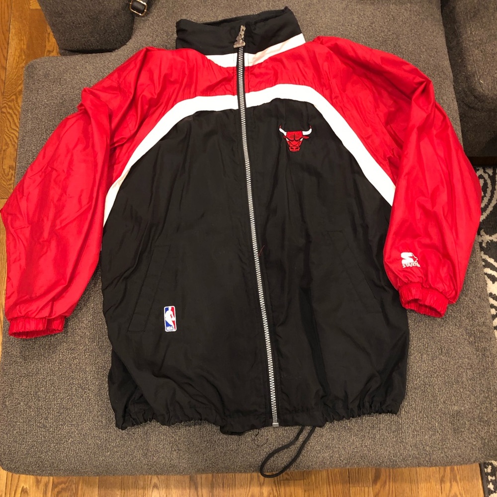 RARE Vintage Starter Chicago Bulls wind breaker